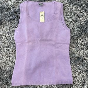 Ann Taylor New With Tags purple tank top